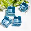 Accesorios acrílicos de color transparente tipo hielo imitación para manualidades hechas a mano, material para carcasa de teléfono móvil con pegamento de leche, joyería de gota