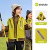 Chaqueta Infantil Dudu Otoño Nuevo Estilo Chaqueta Softshell Tres Vías para Niños Ropa de Otoño para Exteriores para Niñas Top para Bebé Tendencia