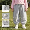 Pantalones para niñas, colección primavera/otoño, nuevo estilo 2026, pantalones casuales deportivos para niños, pantalones de chándal para niñas pequeñas, pantalones largos para bebés y niños pequeños
