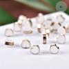 Joyería Aretes Accesorios Aretes Antideslizantes Anticaída Corazón Silicona Galvanizado Ganchos para Oreja Tapones para Oído