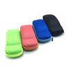 Bolsa com zíper para óculos por atacado com gancho para cordão, estojo para óculos de sol, bolsa para guardar óculos de sol esportivos, estojo para óculos