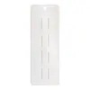 Tarjeta de Accesorios para el Cabello con Pasador de Papel Blanco Especial Sin Imprimir + Lámina de Plástico 7*20cm Clip de Acero Clip Bb Cartón