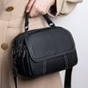 Bolso de Mujer de Piel Genuina 2026, Bolso Redondo Pequeño de Moda, Bolso Popular Tipo Panecillo de Moda, Bolso de Hombro Estilo Coreano, Bolso Cruzado