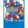 Comércio Exterior Amazon Espanhol Felizcumpleano Feliz Aniversário Chuva Cortina de Seda Conjunto de Balões Atacado Transfronteiriço