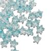 Colgante de estrella de mar de cristal con letra de esperanza, perforado, 15 mm, accesorios de joyería para bricolaje, material de cuentas hecho a mano, venta al por mayor