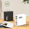 Carregador de celular novo transfronteiriço adaptador de mesa multifuncional carregador de carregamento rápido multiportas regulamentações australianas uma geração de cabelo
