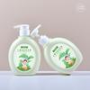 Botella Personalizada de Loción Classy Care Clase 300 HDPE Botella de Gel de Ducha para Niños Botella de Champú Botella de Desinfectante de Manos Tipo Push