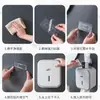 Porta Pañuelos Cuadrado Minimalista Moderno, Estante de Almacenamiento sin Taladro, Caja de Pañuelos Impermeable Montada en la Pared para Baño/Inodoro