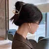 Pendientes Metálicos Estilo Europeo y Americano Aros Ovalados Geométricos Pendientes de Moda Tendencia Personalidad para Mujeres