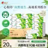 Conexión Sincera: Nacido en la Naturaleza, los Campos de Montaña Florecen Verdes - 4 Capas, 90 Hojas, 20 Paquetes de Papel de Seda Premium Sin Aroma, Mayoreo