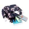 Nova bolsa de lona feminina 2025, bolsa portátil de ombro único, bolsa transversal dupla, bolsa de nylon oxford estampada da moda, bolsa para mães