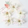 Flores Artificiais de Lírio-do-Vale, Cabeças de Orquídea Pequenas de 7cm, Confecção de Adereços de Cabeça para Minorias Étnicas, Decoração de Caixa de Presente