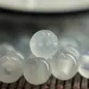Fornecido Diretamente do Fabricante, Pedra Natural Cristal Ágata Contas Redondas de Furo Grande DIY Acessórios para Roupas Contas Soltas de Cristal Atacado