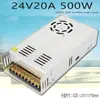 Fuente de alimentación conmutada de 220 a 24v12v5v CC 2a3a5a10a20 amperios luz indicadora transformador volt alta potencia