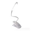 Lámpara de escritorio plegable con clip para estudiantes, protección para los ojos, luz suave, luz nocturna táctil, recargable por USB, logotipo de regalo