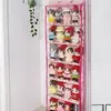 Bolsa colgante para guardar muñecas, bolsa para guardar juguetes de peluche, bolsa colgante de almacenamiento totalmente cerrada para detrás de la puerta o la pared, a prueba de humedad y polvo