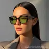 Nuevas Gafas de Sol Cuadradas Retro para Mujer, Gafas de Sol de Estilo Europeo y Americano de Moda, Anti-UV, Estilo Callejero de Moda, Gafas de Protección Solar