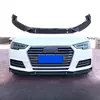 Adequado para Lábio Frontal Audi A4 A4L Esportivo Modificado Padrão Fibra de Carbono Lábio Frontal Competitivo Pá Frontal Modificada Kit de Body Kit Pequeno