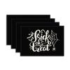 Jogo Americano de Halloween com Laço, Fantasma, Abóbora, Tapete de Mesa para Decoração de Halloween, Jogo Americano Dropshipping Shein Temu