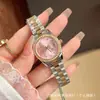 Reloj Serie Datejust 28mm Moderno y a la Moda Rolex Reloj para Mujer Reloj de Cuarzo con Bisel de Diamantes y Esfera de Diamantes Reloj Datejust para Mujer