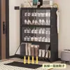 Zapatero para uso doméstico, multicapa, transparente y visualmente atractivo, adecuado para uso en interiores, dormitorios y recibidores; un zapatero simple y a prueba de polvo con cajas para zapatos