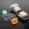 Conector Tipo Dchi Dt06-12S/Dt04-12P Conector Automotriz Impermeable Enchufe de 12 Orificios Vaina Doméstica