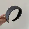 Faixa de Cabeça de Lã de Aba Larga, Faixa de Cabeça Francesa de Topo Alto, Adorno de Cabeça Pequeno que Mostra o Rosto, Grampo de Cabelo Elegante, Acessório de Cabelo Atmosférico