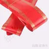 Regla Roja Decorativa Boda Otra Celebración Grande Regla Cesta de Flores 6 Aperturas Pancarta de Guirnalda Cinta para Escribir en Guirnalda Trompetista 5