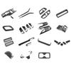 Adecuado para 22 Modelos Toyota Lingfang Harrier Halia Serie 80 Weisha Marco de Engranajes Interior Salida de Aire Acondicionado