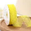 Acabamento de renda DIY acessórios de cabelo feitos à mão laços Lolita renda presentes de casamento embalagem de caixa de presente para confeitaria