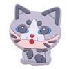 Hebilla Decorativa para Zapato Flor Desmontable Accesorios Lindos Gato Mascota DIY Zapato con Agujeros Zapato Decorativo de PVC Dibujo Animado Pegamento Suave