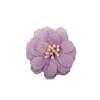 Acessórios para joias DIY atacado flor tecido coreano flor de chifre de seda flor feita à mão super bonita leque coreano acessórios de cabelo material para adorno de cabeça