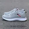 Zapatilla Casual Transpirable Comercio Exterior Transfronterizo Zapatos de Hombre Zapatos de Malla Tejida Zapatos de Moda Tendencia Flujo Ligeros y Cómodos Zapatos para Correr