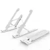 Soporte Plegable para Laptop de Metal y Plástico, Soporte para Tableta, Base Universal de Refrigeración para Escritorio, Ajustable en Altura, Conveniente