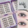 Empaque de Caja de Regalo Pestañas Postizas Transfronterizas 20 Filas Yf61 Pestañas Postizas Segmentadas Trilogía Pestañas Postizas Naturales Sin Pegamento