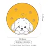 Posavasos de cerámica con temática de mascotas, resistentes al calor y a las quemaduras, con diseños de gato, Shiba Inu y Bichón Frisé, decoración creativa para el hogar y opciones de venta al por mayor