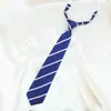 Estilo Japonés jk Corbata Libre Foto de Graduación Escuela para Rayas DK Camisa de Hombre Corbata Estilo Preppy para Mujer Corbata de Lazo Perezosa Flor