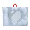 Tapete Pet Xadrez Floral Contrastante em Formato de Coração, Adequado para Todas as Estações, Cama Confortável e Respirável para Gato Ragdoll, Cama para Cães de Porte Pequeno e Médio, Transfronteiriço