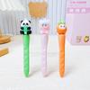 Borrador de agujero de muñeco de dibujos animados tres en uno, papelería infantil, combinación de útiles escolares multiusos, borrador para bocetos