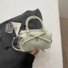 Bolsa Boston Floral com Laço Ins Estilo Coreano para Mulheres 2026 Novo Modelo de Alto Valor Tendência Bolsa de Ombro Transversal