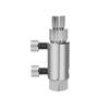 Abridor de Rosca Interna y Externa para Tubería de Agua para Taladro Eléctrico, 1/2 Pulgada y 3/4 Pulgada Tubería de Agua Ppr Ppe Herramienta Universal para Abrir Rosca Doméstica