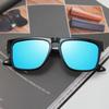 Gafas de Sol Polarizadas de Moda Transfronteriza con Montura Grande para Hombre, Simples y Versátiles para Conducir, Montura Cuadrada, Anti-UV