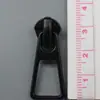 No. 5 Tiradores de Cremallera, Tirador de Nailon Negro por Electroforesis, Tirador de Cremallera Metálico para Bolsos y Ropa, Tirador de Cremallera de Aleación de Zinc