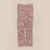 2026 Leggings de Algodón Siete Colores con Volantes para Niñas, Cubrecalcetines, Ropa Interior para Niños, Oso de Peluche, Ropa Exterior para Bebé