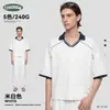 Ropa para Hombre CkxCamisa Polo de Manga Corta en Bloques de Color para Hombre, Fresca de Verano, Secado Rápido, Transpirable, Corte Boxy, Camiseta de Manga Corta para Hombre