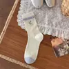 Calcetines Blancos Holgados Estilo Ballet para Mujer, Delgados Estilo Verano con Calados en Forma de Corazón, Calcetines Transpirables de Malla a Media Pantorrilla para Combinar con Zapatos Pequeños de Cuero
