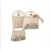 Organizador de Almacenamiento de Calcetines Armario de Dormitorio Bolsa Colgante para Ropa Interior Bolsa de Malla Colgante Soporte Organizador Detrás de la Puerta