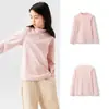 Ropa Infantil Balabala Camiseta de Manga Larga Infantil Invierno Apta para la Piel Cuello Alto Ropa Interior Térmica Básica para Niños Ropa de Otoño para Niñas