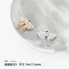 Colgante de Llave de Mariposa DIY Materiales Hechos a Mano Estilo Ins Accesorios de Joyería Colgante de Aleación de Zinc Accesorios para Joyería de Pulsera Bolsa
