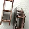 Manípulo de Porta de Vidro Esculpido em Lótus Antigo Chinês Youzhan Manípulo de Porta de Madeira Grande em Placa de Alumínio para Villa Moderna Hotel Shopping Center